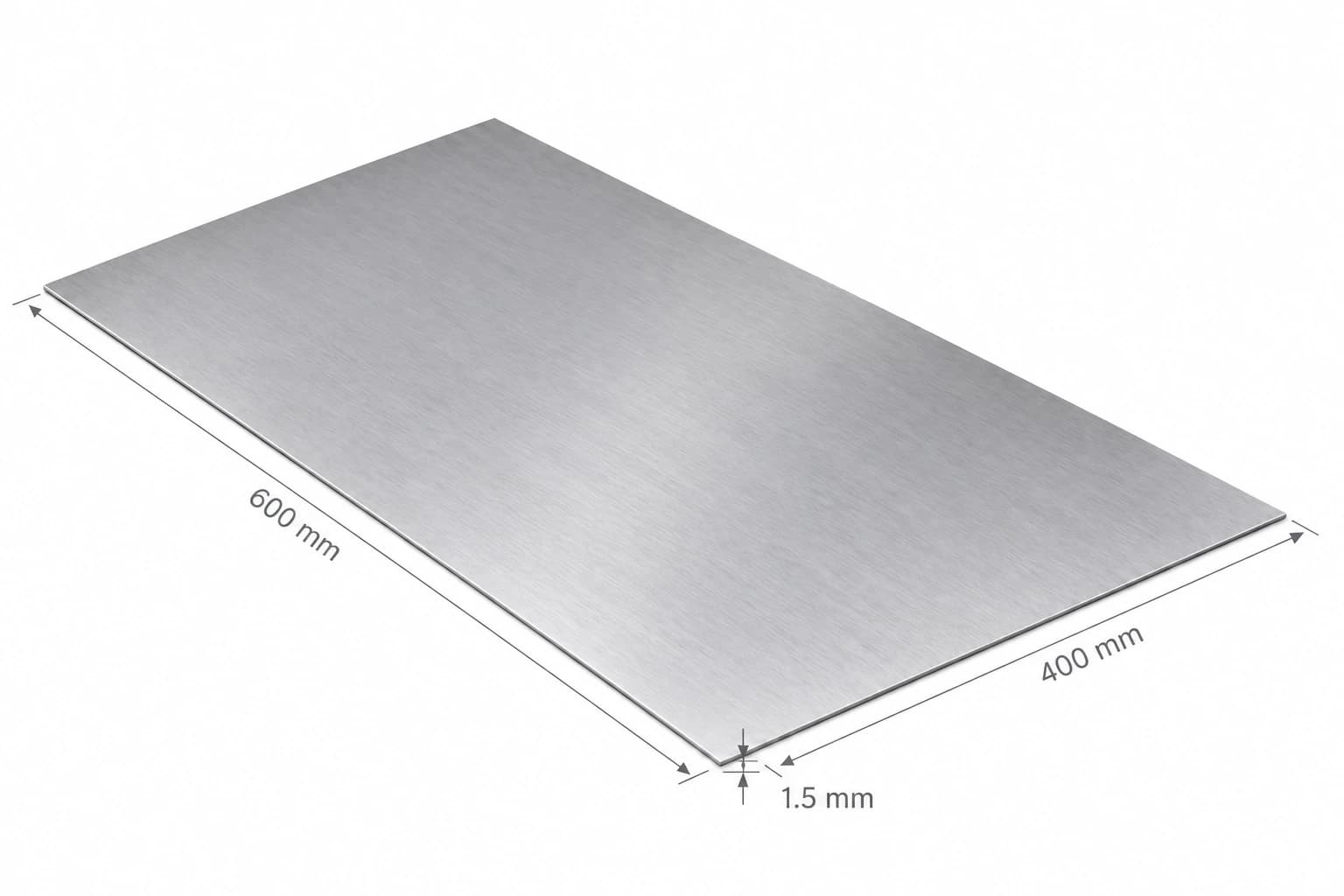 ภาพแผ่นเหล็กแม่พิมพ์แบน 600 × 400 × 1.5 mm