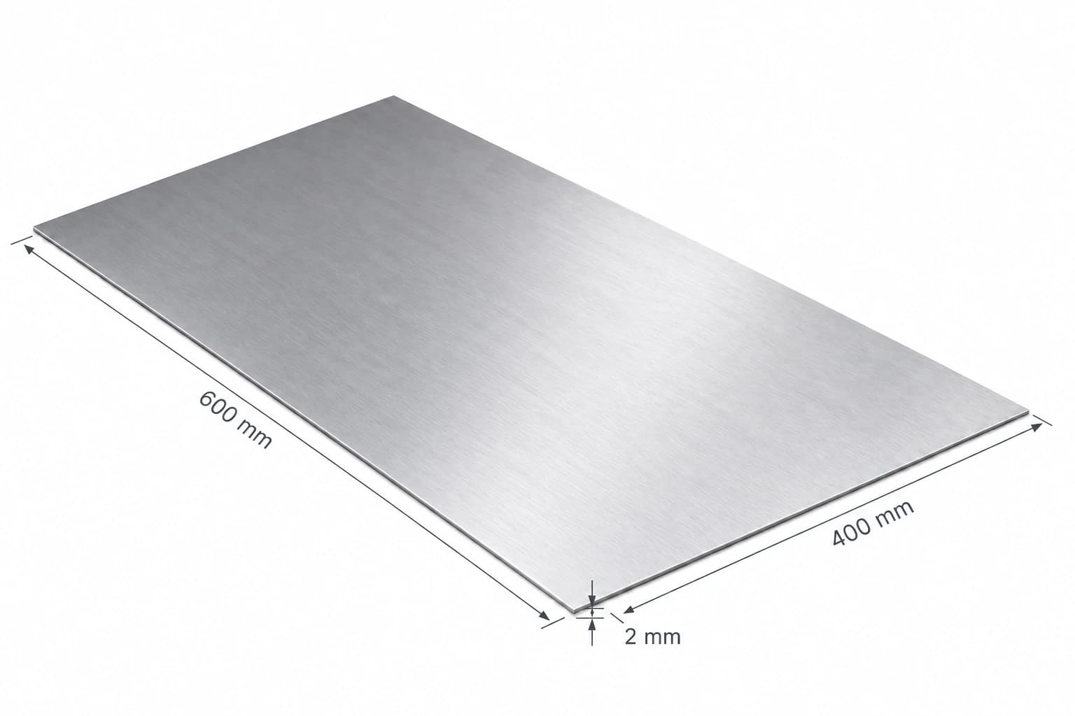 ภาพแผ่นเหล็กแม่พิมพ์แบน 600 × 400 × 2 mm